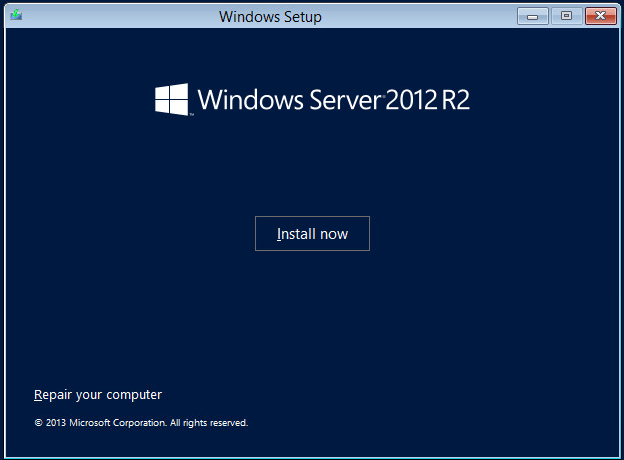 How to install Windows Server