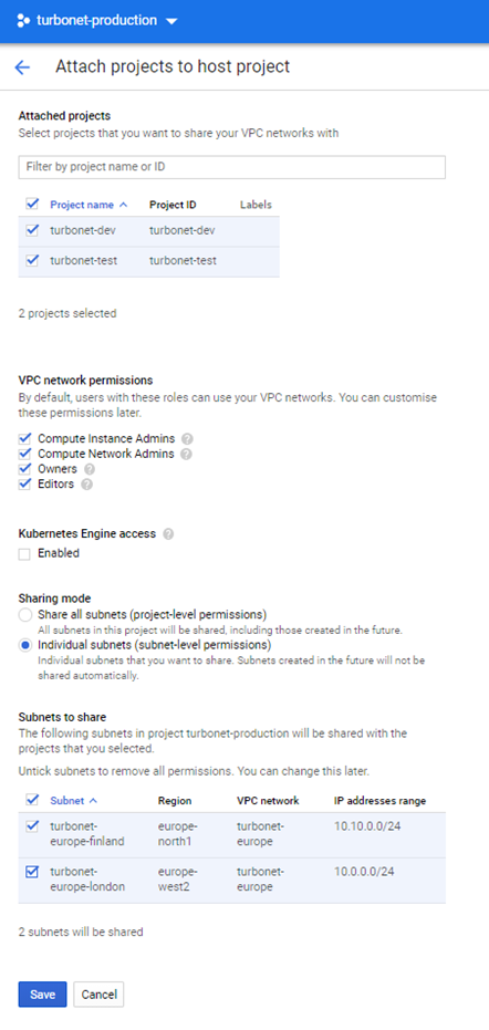 , How to create a shared VPC in Google Cloud Platform (GCP)