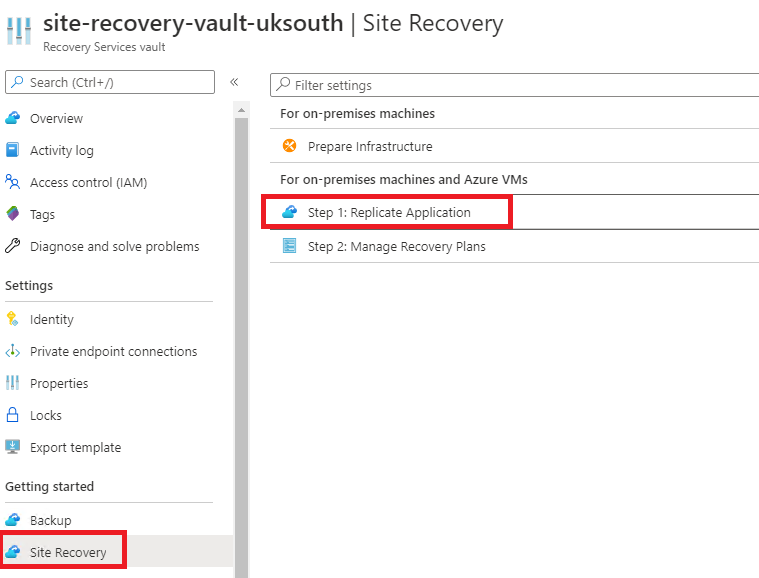 Azure site Recovery, Azure Site Recovery for VMware servers