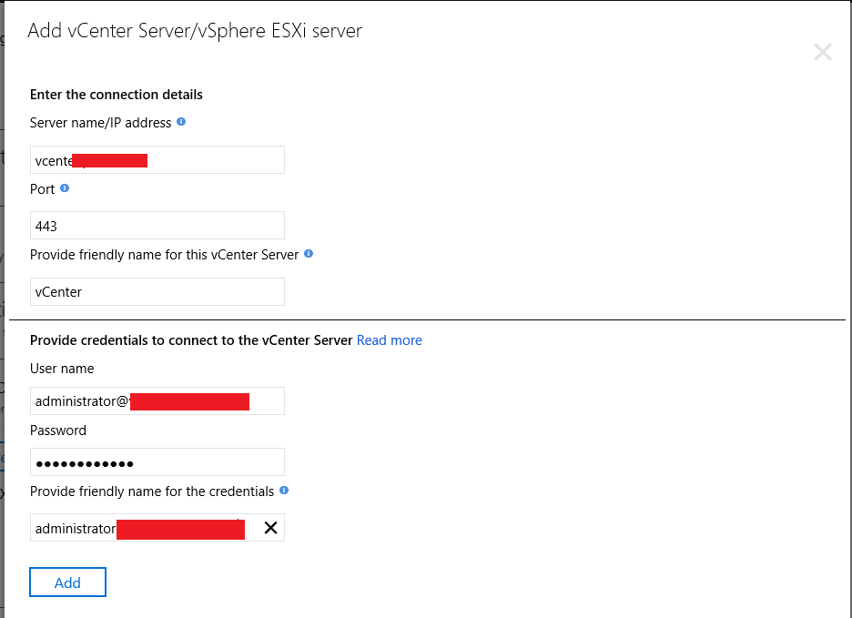 Azure site Recovery, Azure Site Recovery for VMware servers
