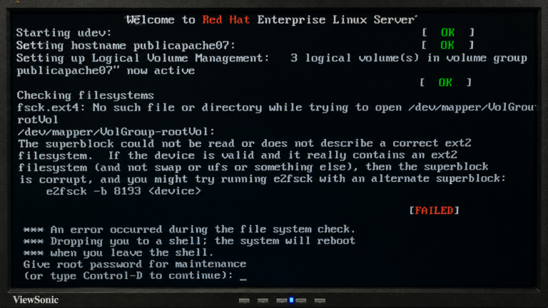 Linux Boot Issues | Turbogeek.co.,uk