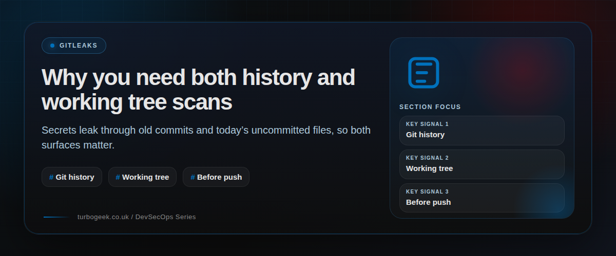 Why you need both history and working tree scans section illustration
