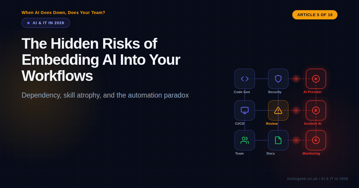 The Hidden Risks of Embedding AI Into Your Workflows