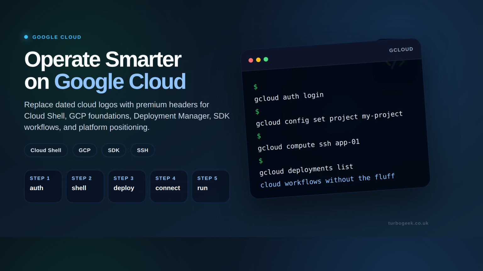 Essential Google Cloud Shell Commands: A Quick Reference