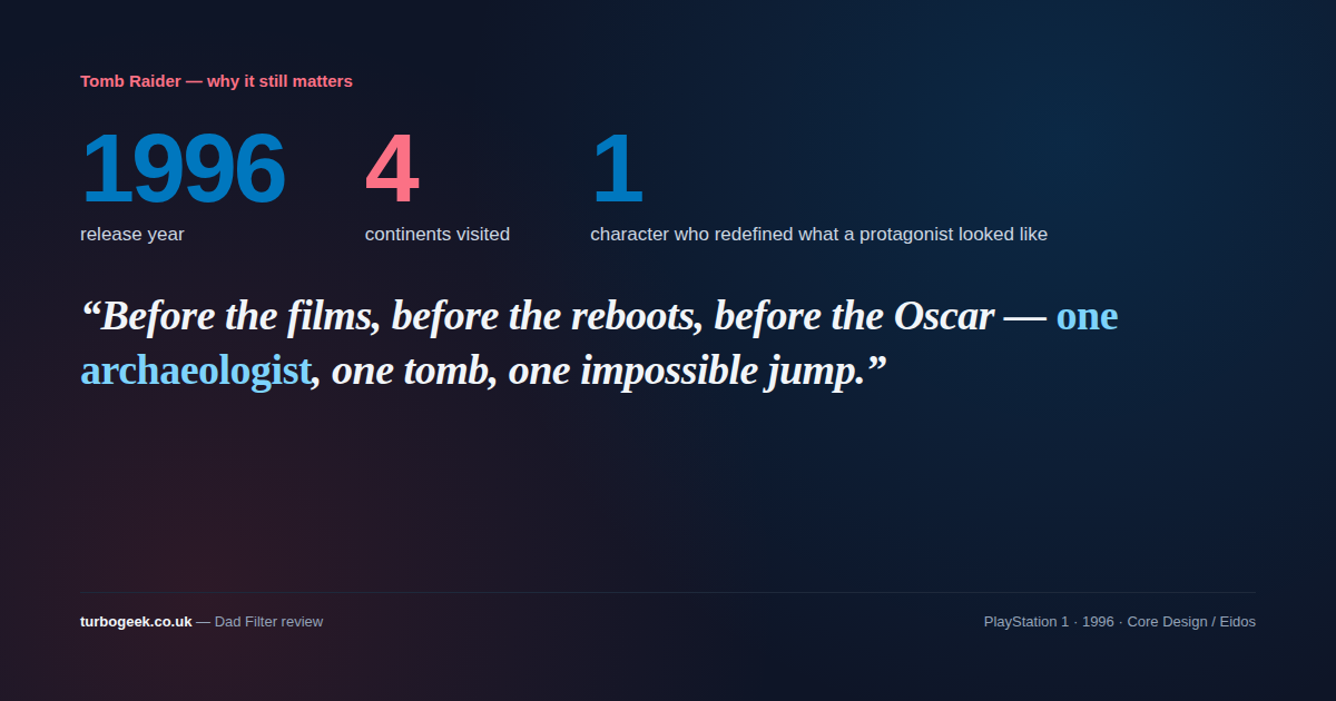 Tomb Raider mood card