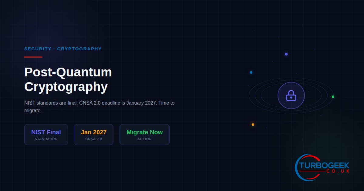 Post-Quantum Cryptography: A Practical Migration Guide for 2026