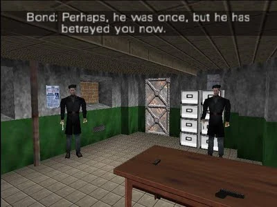 GoldenEye 007 Archives interrogation screenshot