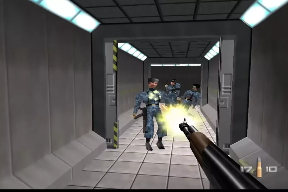 GoldenEye 007 Bunker 2 firefight screenshot