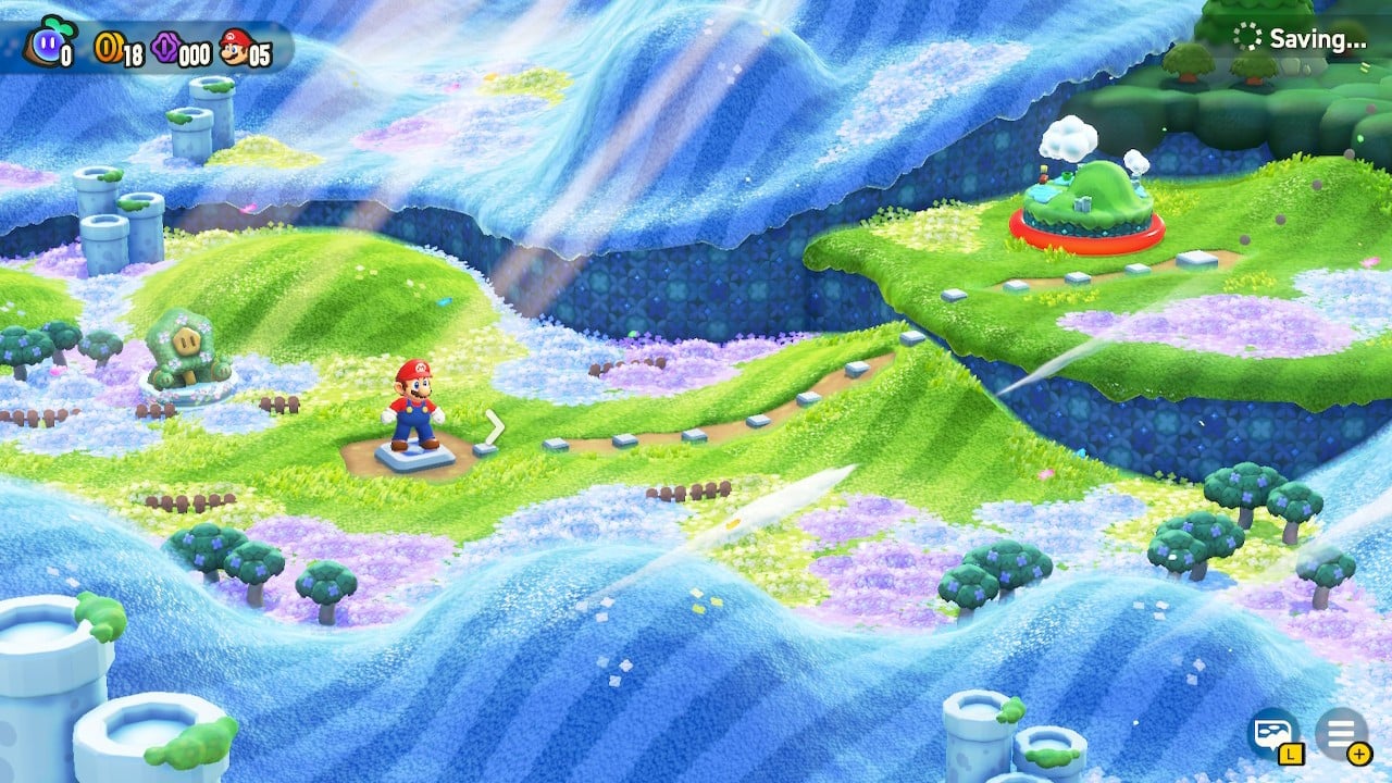 Super Mario Bros. Wonder gameplay screenshot 1