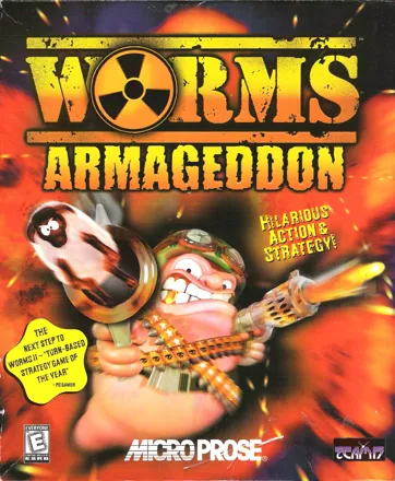Worms Armageddon (1999) box art