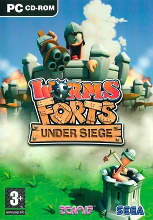 Worms Forts: Under Siege (2004) box art
